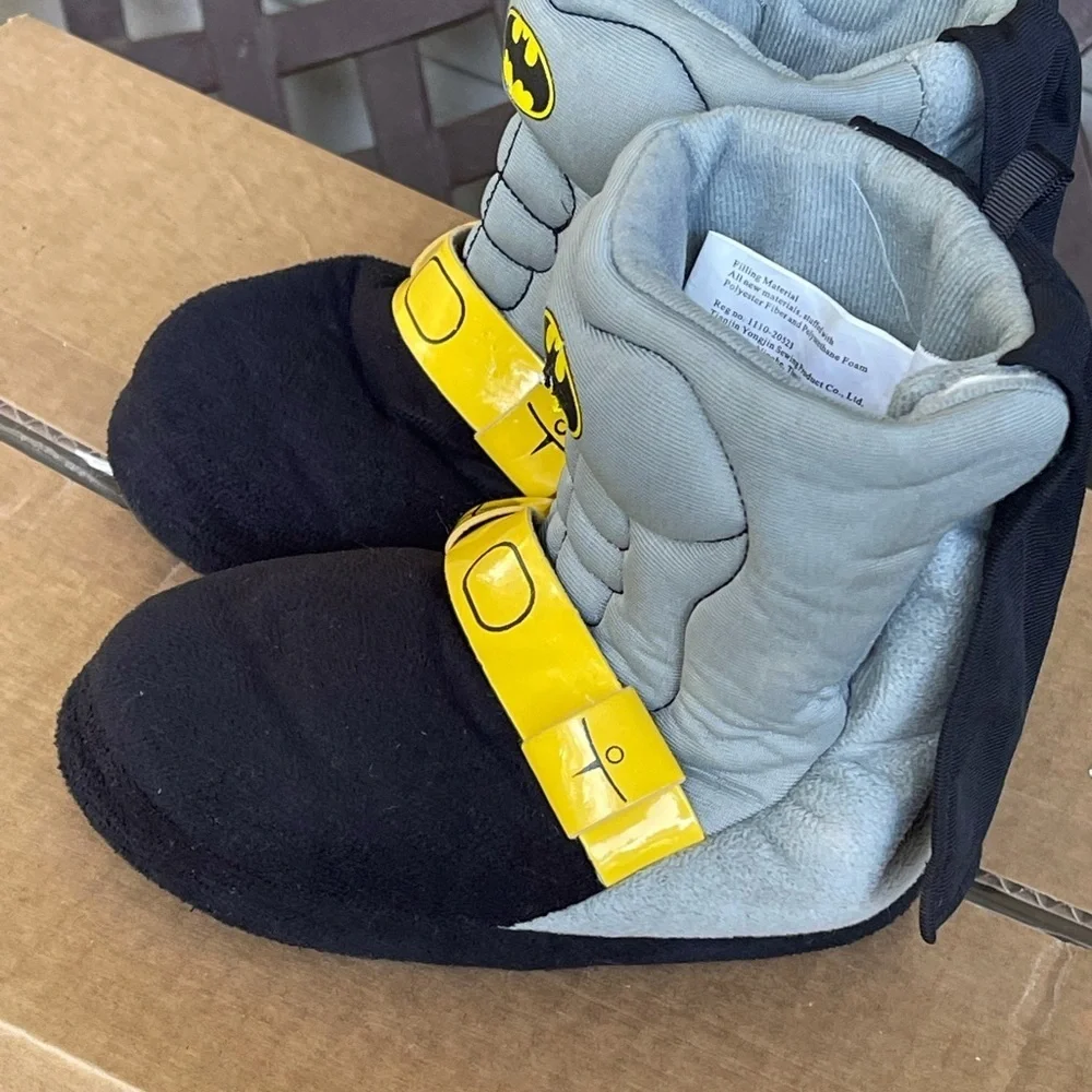 Batman boys boots bedroom slippers
